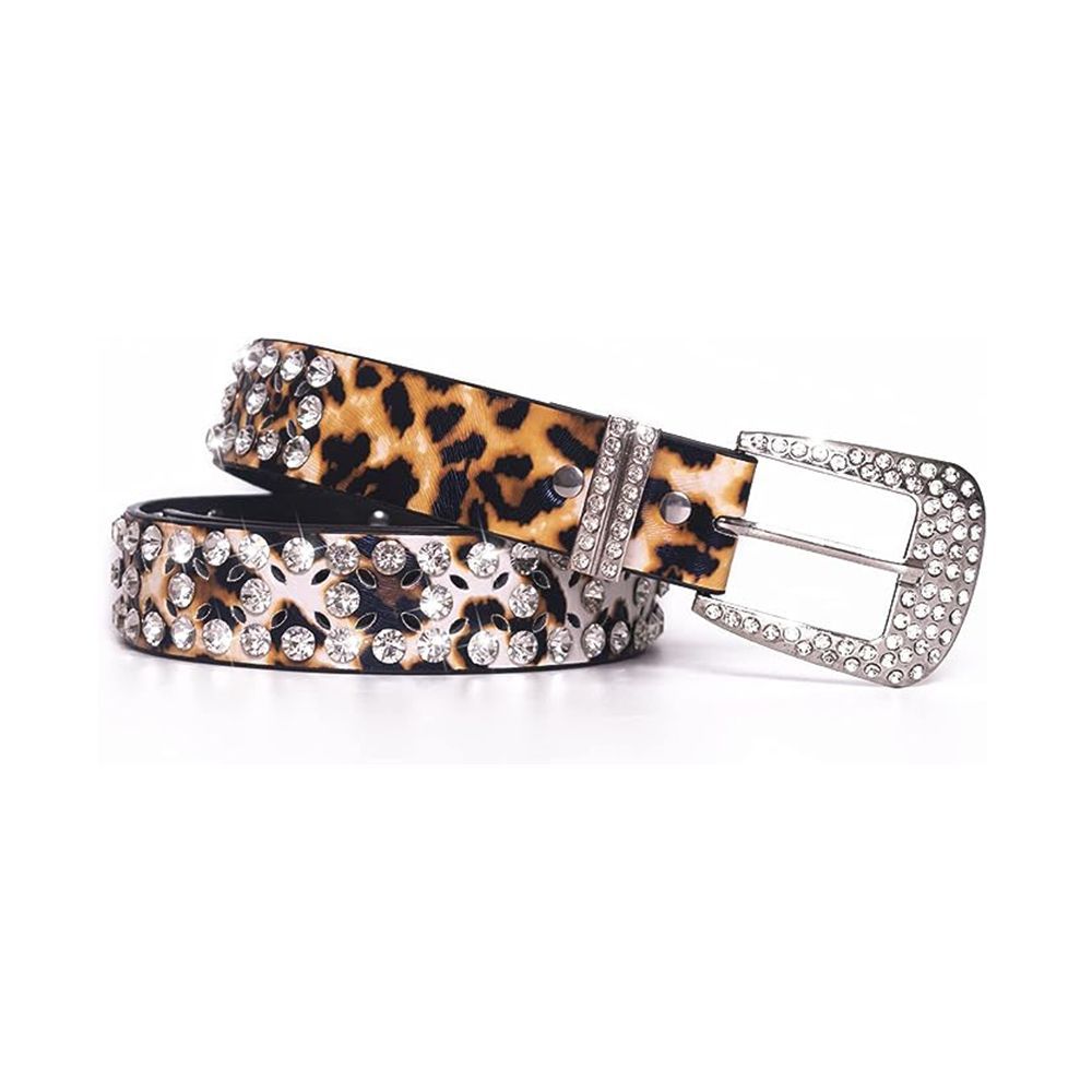 Leopard Print Belt 