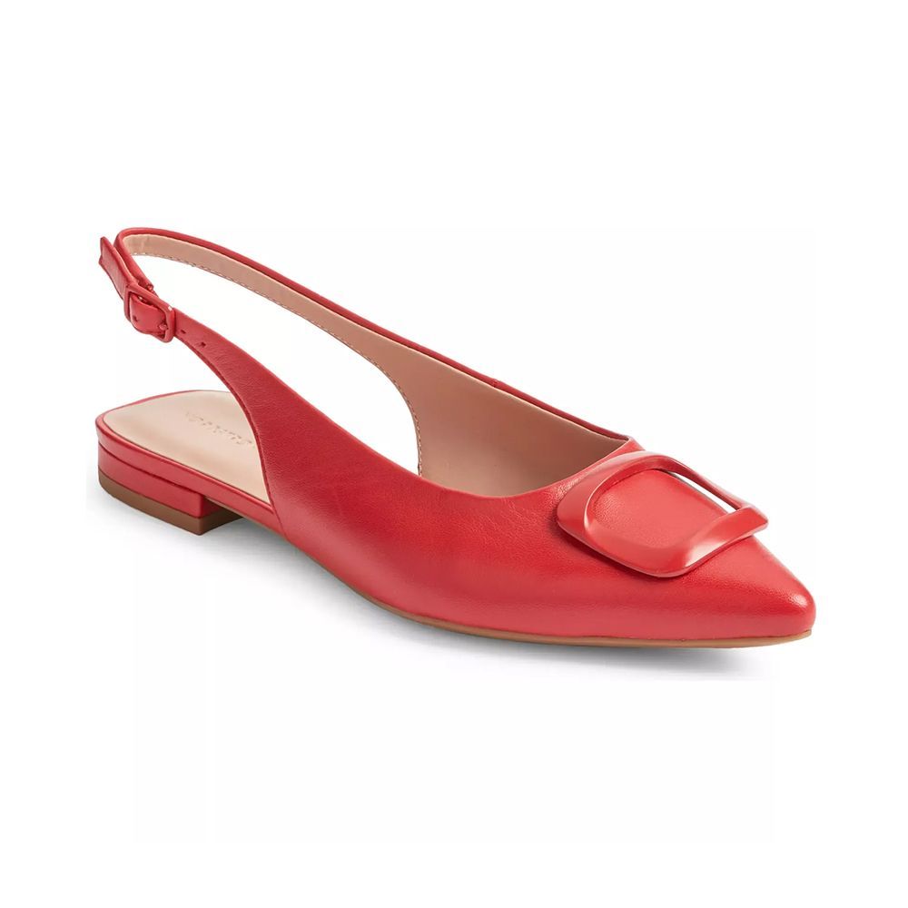 Becca Pointed Toe Slingback Flat