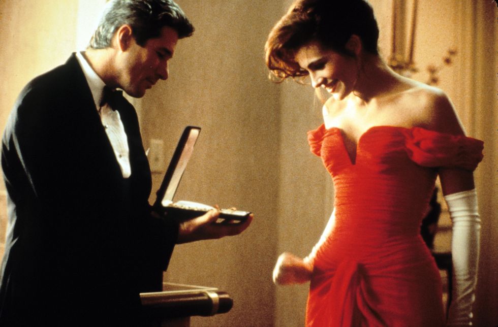 pretty woman red dress costume idea