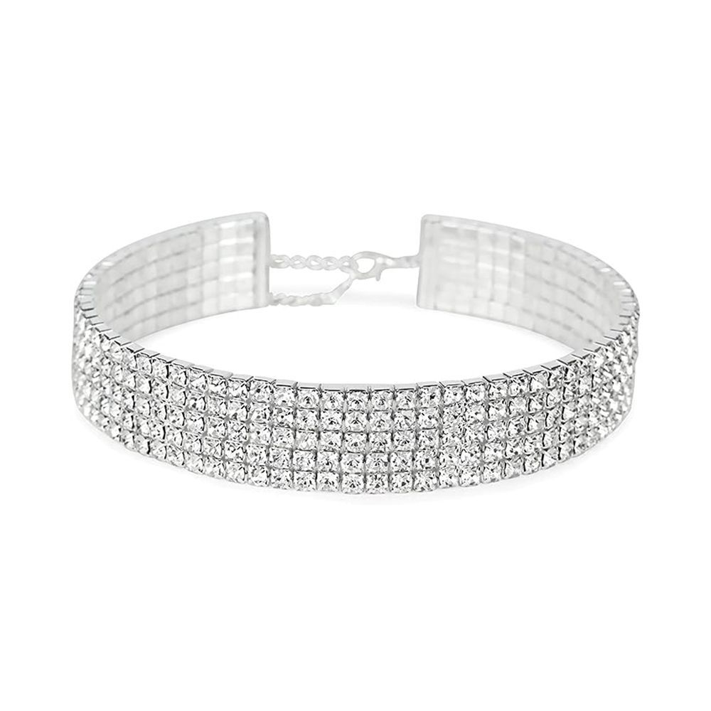 Rhinestone Choker 