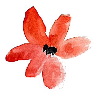 red flower