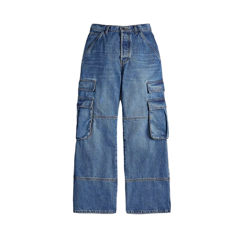 Denim Cargo Pant