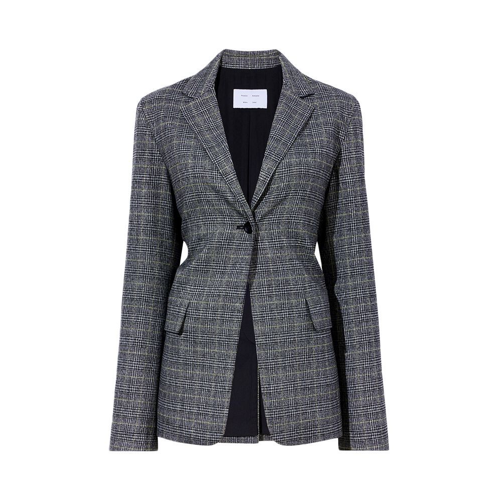 Plaid Suiting Blazer