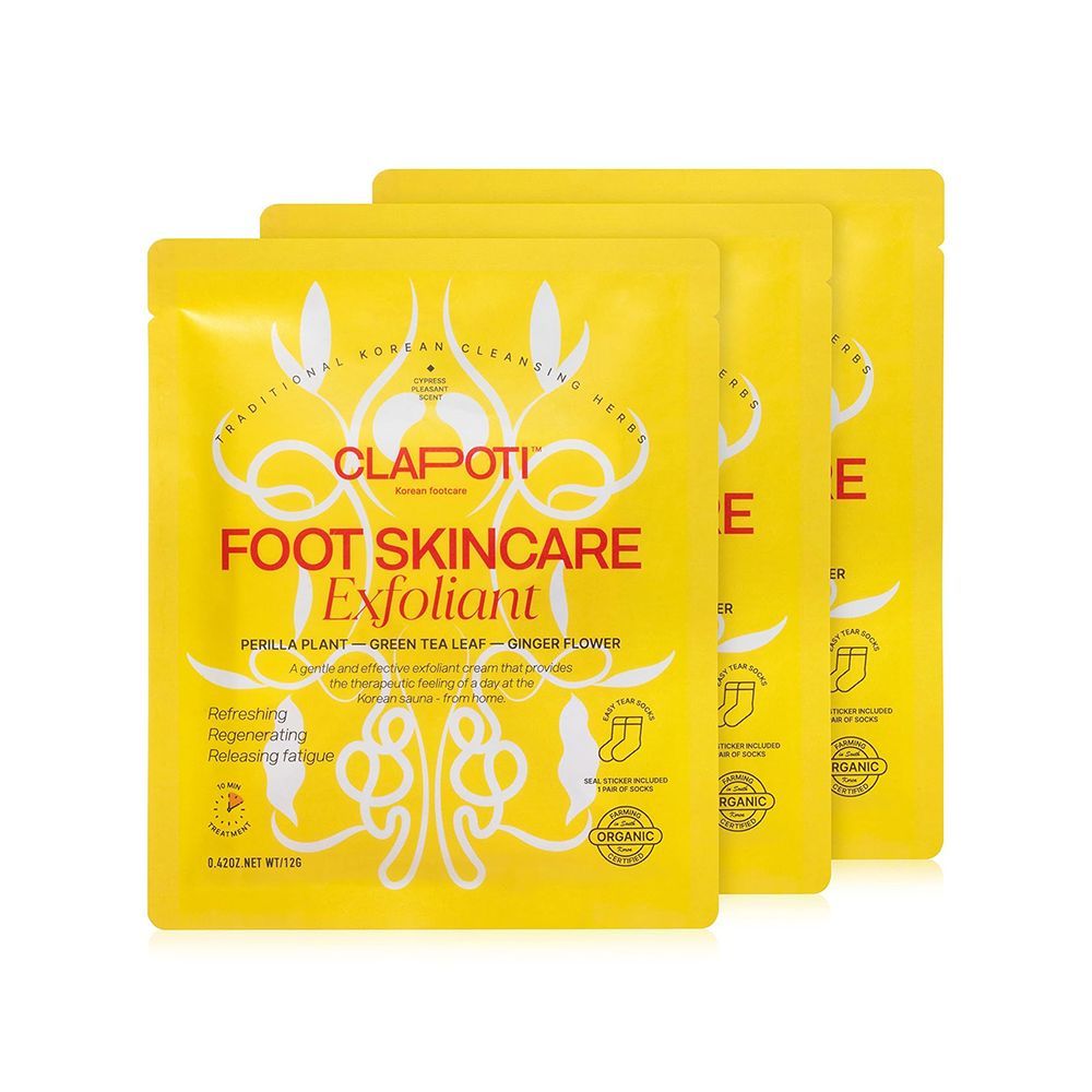 Natural Foot Exfoliant Masks