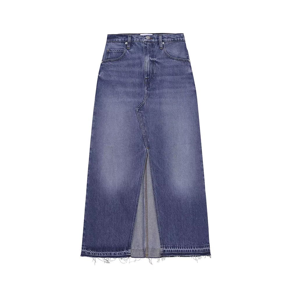 The Midaxi Denim Skirt 