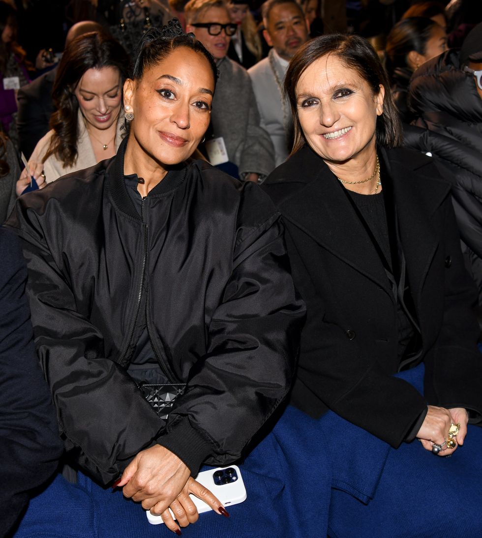 tracee ellis ross with maria grazia chiuri