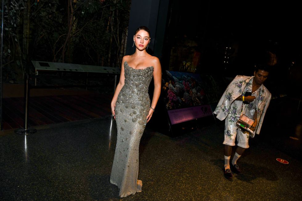 madelyn cline at the 2023 cfda fashion awards held at the american museum of natural history on november 6, 2023 in new york, new york photo by nina westerveltwwd via getty images