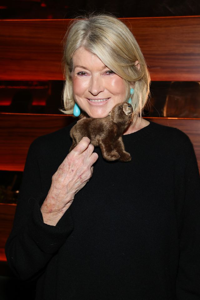 new york, new york november 07 martha stewart attends nina garcia alice naylor leyland tablescape and holiday collection celebration at casa cruz on november 07, 2023 in new york city photo by arturo holmesgetty images