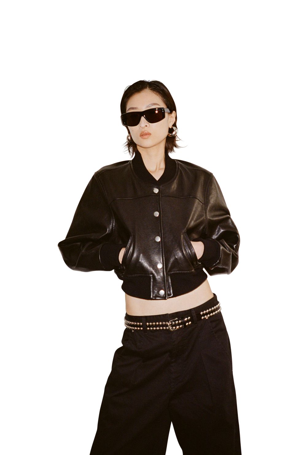 a person wearing sunglasses