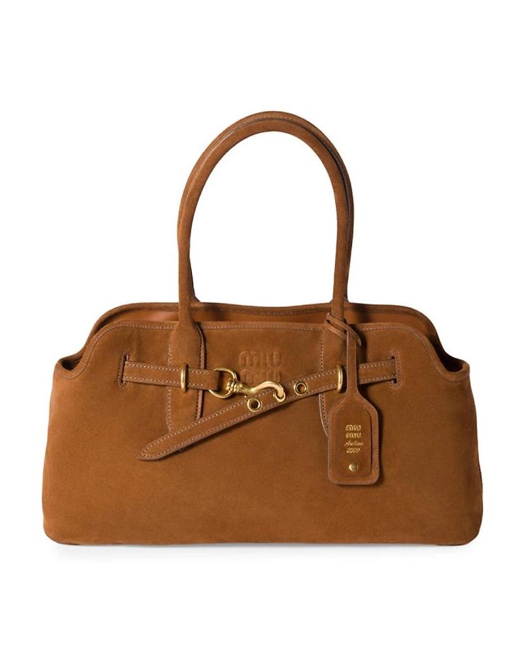 Aventure Suede Shoulder Bag Aventure Suede Shoulder Bag