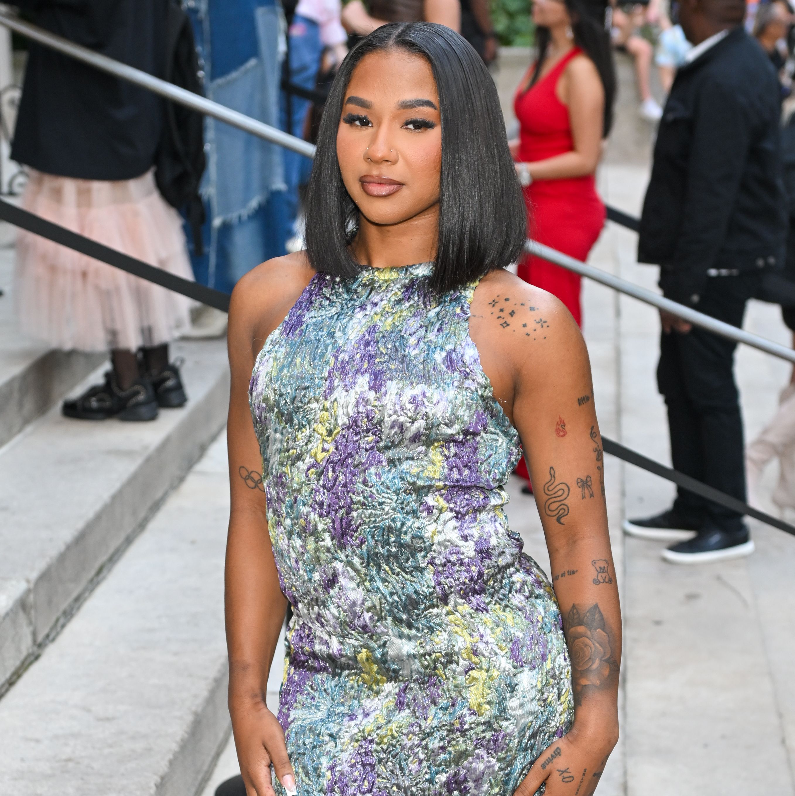 jordan chiles celebrity sightings in new york september 13, 2025