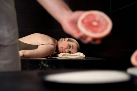 Relaxing spa treatment environment with soft lighting and peaceful ambiance