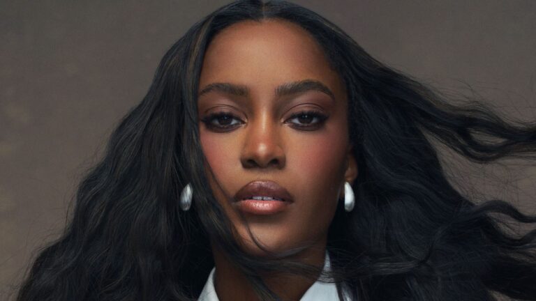 Ciara Miller Opens Up About Her Experience on Summer House Woman with polished makeup and styled hair ready for a television appearance
