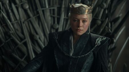 House of the Dragon Season Three Hair Secrets Revealed Close-up of an elaborate braided updo with multiple twisted sections