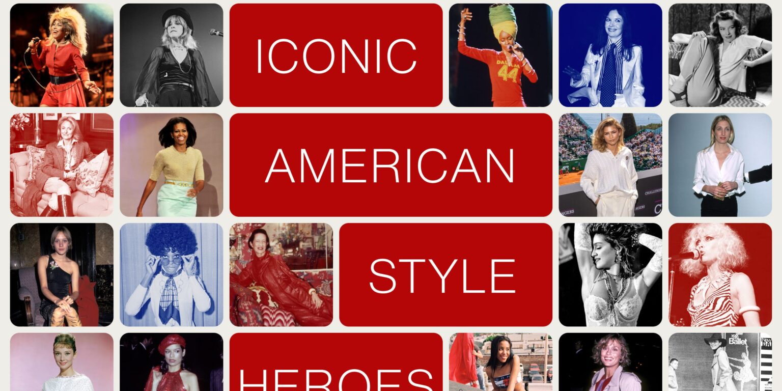50 Women Who Permanently Rewired American Fashion Archival fashion display representing decades of American style history
