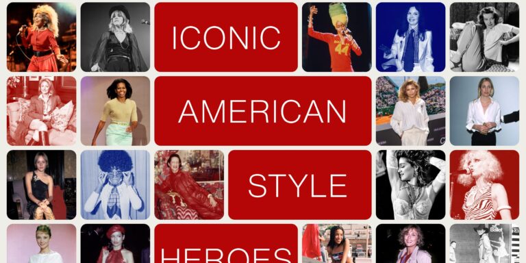 50 Women Who Permanently Rewired American Fashion Archival fashion display representing decades of American style history