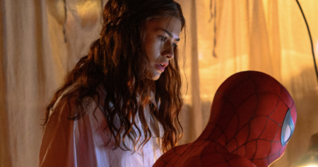 Spider-Man: Brand New Day Earns 91% on Rotten Tomatoes — Audience members watching a film in a darkened movie theater