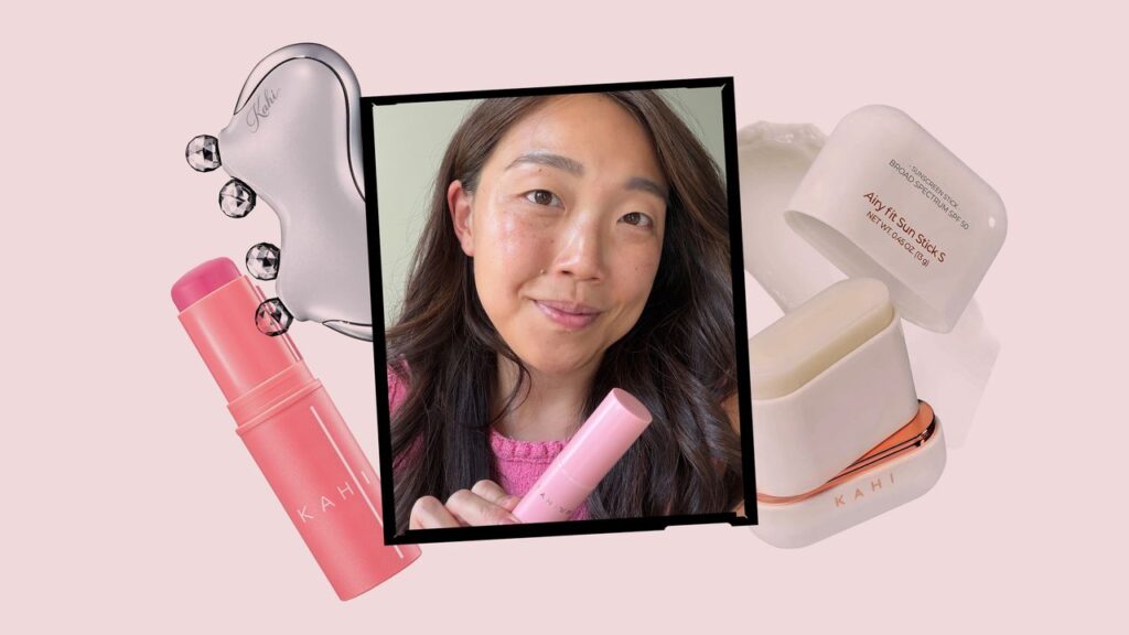Assorted Korean beauty skincare products arranged on a clean surface