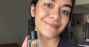 Gaps Cult Fragrances Return, Reworked by Byredos Perfumer Assorted fragrance bottles arranged on a flat surface representing Gap's revived scent collection