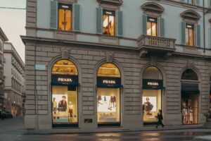 Capri Holdings Draws Acquisition Interest as Financial Obstacles Loom Interior of a high-end luxury fashion boutique with designer displays